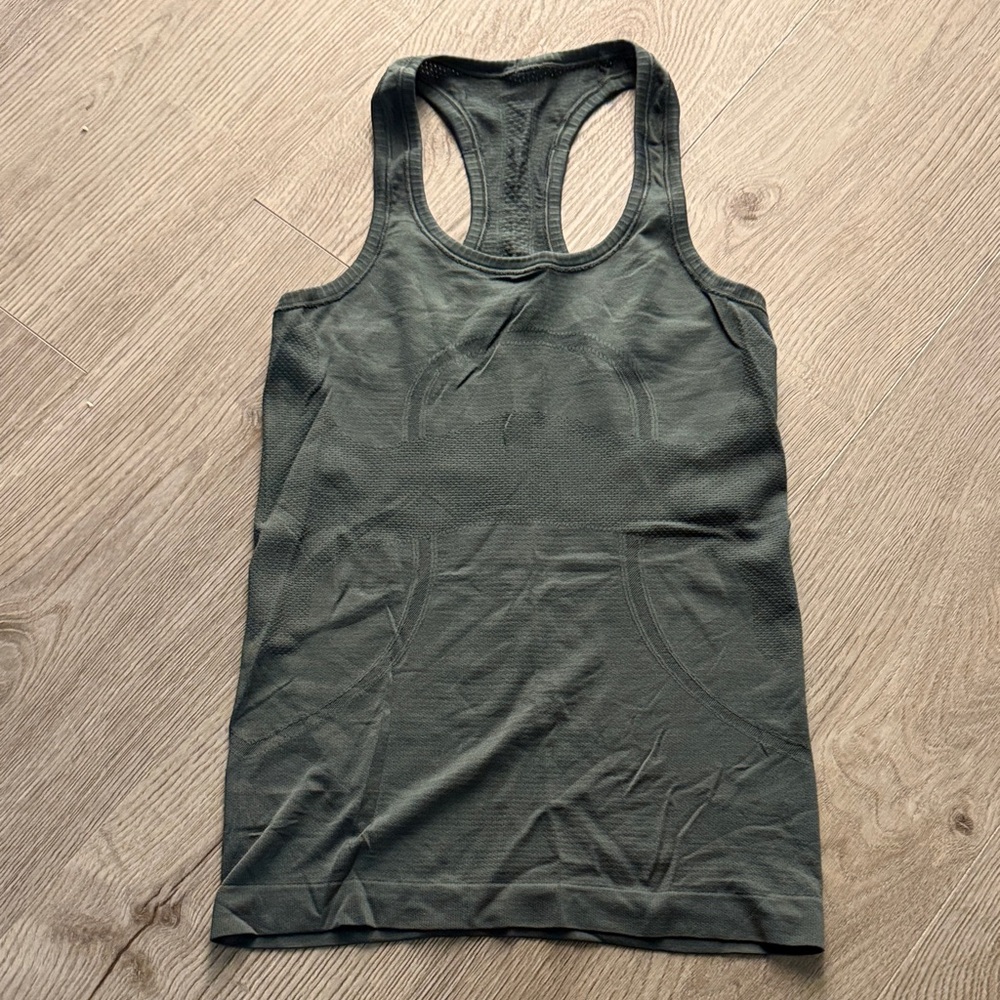 Lululemon Swiftly Tech Women’s Racerback Tank Top - Dark Green